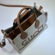 Dettagli perfetti Borsa tote mini Gucci con stampa Gucci 772144 Marrone Replica Replica Perfette Dettagli perfetti Borsa tote mini Gucci con stampa Gucci 772144 Marrone imitazioni