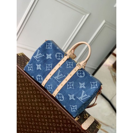 LV Keepall Bandoulière 45 LV Borsone M24315 Replica Replica Perfette LV Keepall Bandoulière 45 LV Borsone M24315 imitazioni