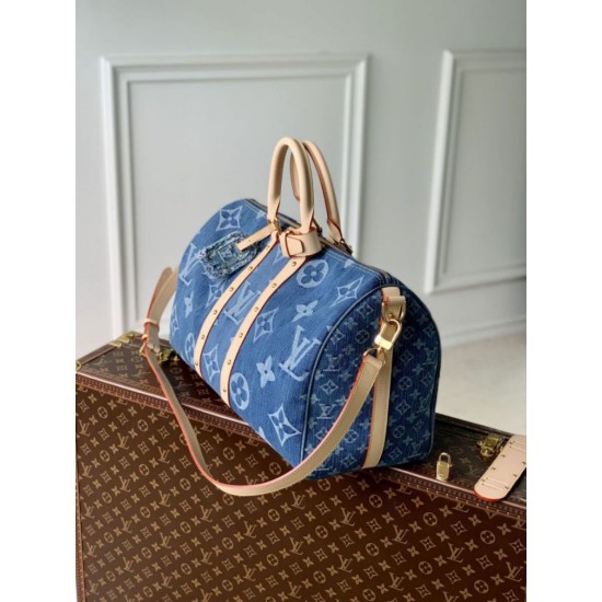 LV Keepall Bandoulière 45 LV Borsone M24315 Replica Replica Perfette LV Keepall Bandoulière 45 LV Borsone M24315 imitazioni