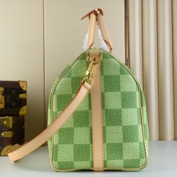 Borsa da uomo Louis Vuitton Keepall Bandouliere 50 N40667 Tela rivestita Damier Golf Replica Replica Perfette Borsa da uomo Louis Vuitton Keepall Bandouliere 50 N40667 Tela rivestita Damier Golf imitazioni