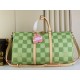 Replica Perfette Borsa da uomo Louis Vuitton Keepall Bandouliere 50 N40667 Tela rivestita Damier Golf imitazioni