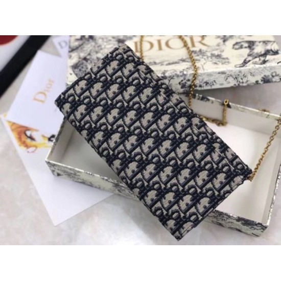 Pochette Dior Su Catena Obliqua Tela Blu Replica Replica Perfette Pochette Dior Su Catena Obliqua Tela Blu imitazioni
