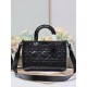 Dior Medium Lady D-Sire Borsa My ABCDior Dior stropicciata nera Replica Replica Perfette Dior Medium Lady D-Sire Borsa My ABCDior Dior stropicciata nera imitazioni