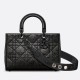 Dior Medium Lady D-Sire Borsa My ABCDior Dior stropicciata nera Replica Replica Perfette Dior Medium Lady D-Sire Borsa My ABCDior Dior stropicciata nera imitazioni