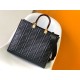 Replica Perfette Borse Imitazioni shopper Fendi Sunshine piccola/media con motivo FF in rilievo 3D-Texture Nera imitazioni