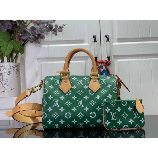 Borse Replica Louis Vuitton Speedy P9 Bandouliere 25 M24423 monogram qualità specchio Replica Perfette Borse Louis Vuitton Speedy P9 Bandouliere 25 M24423 monogram imitazioni