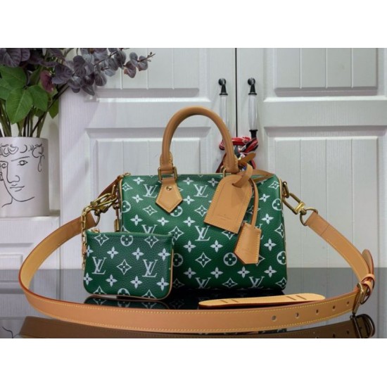 Borse Replica Louis Vuitton Speedy P9 Bandouliere 25 M24423 monogram qualità specchio Replica Perfette Borse Louis Vuitton Speedy P9 Bandouliere 25 M24423 monogram imitazioni