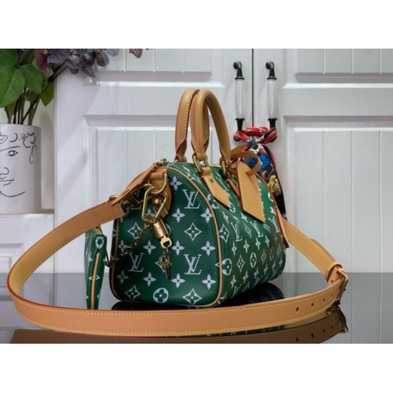 Borse Replica Louis Vuitton Speedy P9 Bandouliere 25 M24423 monogram qualità specchio Replica Perfette Borse Louis Vuitton Speedy P9 Bandouliere 25 M24423 monogram imitazioni