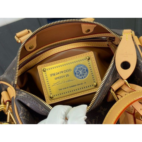 Borsa Louis Vuitton Speedy P9 Bandouliere 25 M24443 Tela monogram Replica Replica Perfette Borsa Louis Vuitton Speedy P9 Bandouliere 25 M24443 Tela monogram imitazioni