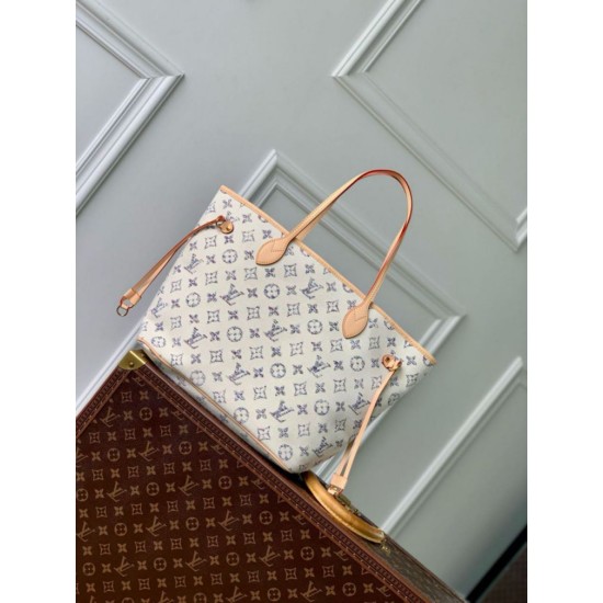 Borse Replica Alta Qualità Louis Vuitton Neverfull MM in tessuto monogram M24905 qualità specchio Replica Perfette Borse Alta Qualità Louis Vuitton Neverfull MM in tessuto monogram M24905 imitazioni