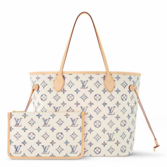 Borse Replica Alta Qualità Louis Vuitton Neverfull MM in tessuto monogram M24905 qualità specchio Replica Perfette Borse Alta Qualità Louis Vuitton Neverfull MM in tessuto monogram M24905 imitazioni