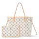 Borse Replica Alta Qualità Louis Vuitton Neverfull MM in tessuto monogram M24905 qualità specchio Replica Perfette Borse Alta Qualità Louis Vuitton Neverfull MM in tessuto monogram M24905 imitazioni