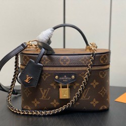 Borsa Louis Vuitton Vanity Chain M47125 monogram Replica Replica Perfette Borsa Louis Vuitton Vanity Chain M47125 monogram imitazioni