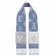 Sciarpe Louis Vuitton Cold Reykjavik Cashmere Louis Vuitton M76342 Blu Replica Replica Perfette Sciarpe Louis Vuitton Cold Reykjavik Cashmere Louis Vuitton M76342 Blu imitazioni
