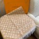 Sciarpa Louis Vuitton Game On Double-Face in cashmere Louis Vuitton M76900 Beige Replica Replica Perfette Sciarpa Louis Vuitton Game On Double-Face in cashmere Louis Vuitton M76900 Beige imitazioni