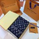 LV Game On Louis Vuitton Sciarpa M77640 Blu Replica Replica Perfette LV Game On Louis Vuitton Sciarpa M77640 Blu imitazioni