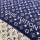 LV Game On Louis Vuitton Sciarpa M77640 Blu Replica Replica Perfette LV Game On Louis Vuitton Sciarpa M77640 Blu imitazioni