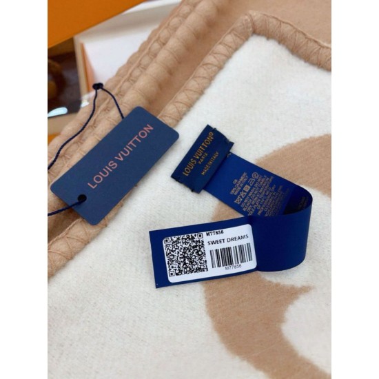 Sciarpa Louis Vuitton Sweet Dreams Louis Vuitton M77856 Beige Replica Replica Perfette Sciarpa Louis Vuitton Sweet Dreams Louis Vuitton M77856 Beige imitazioni