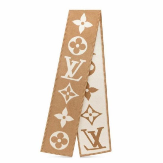 Sciarpa Louis Vuitton Sweet Dreams Louis Vuitton M77856 Beige Replica Replica Perfette Sciarpa Louis Vuitton Sweet Dreams Louis Vuitton M77856 Beige imitazioni
