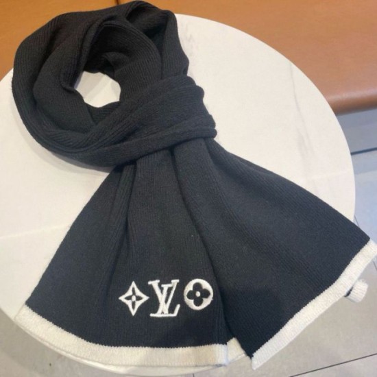 Sciarpe Louis Vuitton Louis Vuitton Headline Louis Vuitton M77928 Nero Replica Replica Perfette Sciarpe Louis Vuitton Louis Vuitton Headline Louis Vuitton M77928 Nero imitazioni