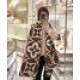 LV M79215 Sciarpa medaglione Louis Vuitton Marrone Replica Replica Perfette LV M79215 Sciarpa medaglione Louis Vuitton Marrone imitazioni