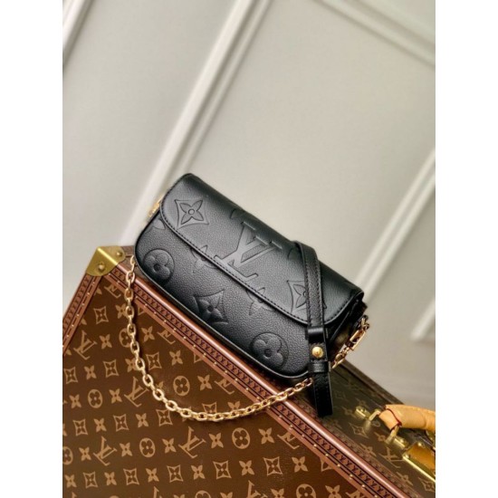 Alta gamma replica Portafoglio LV con catena Borsa Ivy M82154 Monogram Empreinte qualità specchio Replica Perfette Alta gamma Portafoglio LV con catena Borsa Ivy M82154 Monogram Empreinte imitazioni