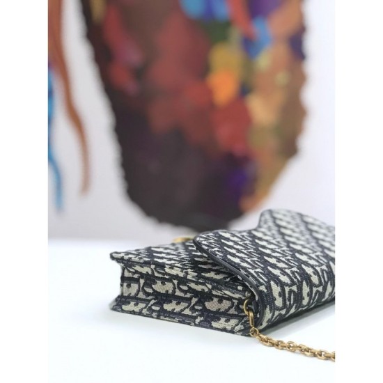 Replica Christian Dior Oblique Saddle Woc Chain Bag M5620 Nero Outlet Christian Dior Oblique Saddle Woc Chain Bag M5620 Nero imitazioni perfette