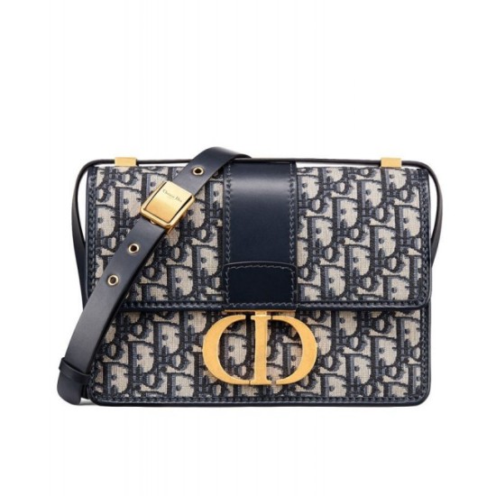 Replica Imitazione Christian Dior 30 Montaigne Flap Borse Blu scuro Outlet Imitazione Christian Dior 30 Montaigne Flap Borse Replica Blu scuro imitazioni perfette