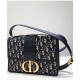 Replica Imitazione Christian Dior 30 Montaigne Flap Borse Blu scuro Outlet Imitazione Christian Dior 30 Montaigne Flap Borse Replica Blu scuro imitazioni perfette