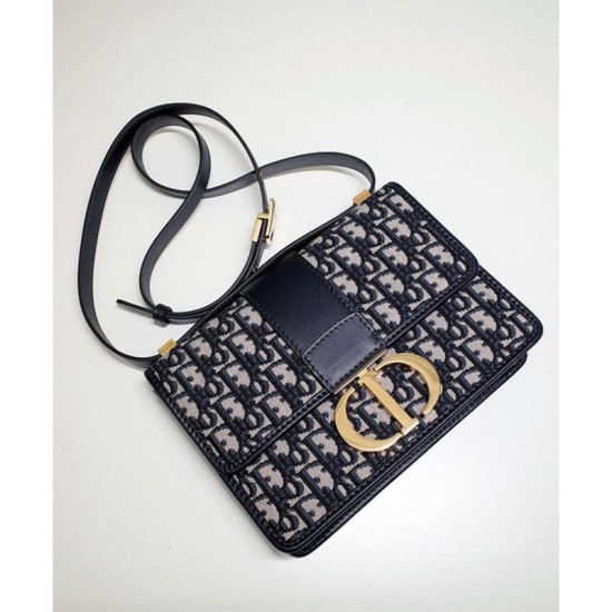 Replica Imitazione Christian Dior 30 Montaigne Flap Borse Blu scuro Outlet Imitazione Christian Dior 30 Montaigne Flap Borse Replica Blu scuro imitazioni perfette