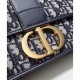 Replica Imitazione Christian Dior 30 Montaigne Flap Borse Blu scuro Outlet Imitazione Christian Dior 30 Montaigne Flap Borse Replica Blu scuro imitazioni perfette