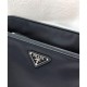 Replica Borsa a tracolla Prada in nylon 2VH048 nera Outlet Borsa a tracolla Prada in nylon 2VH048 nera imitazioni perfette