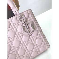 Borse Christian Dior Lady Dior Ultra-Matte Pink Borse Christian Dior Lady Dior Ultra-Matte Pink