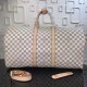 Replica Keepall Bandoulière 55 Damier Azur N41429 Outlet Keepall Bandoulière 55 Damier Azur N41429 imitazioni perfette