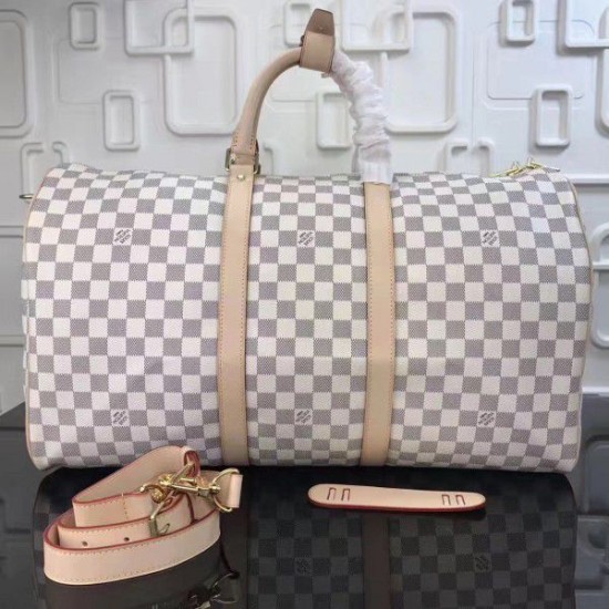 Replica Keepall 50 Damier Azur N41430 Outlet Keepall 50 Damier Azur N41430 imitazioni perfette