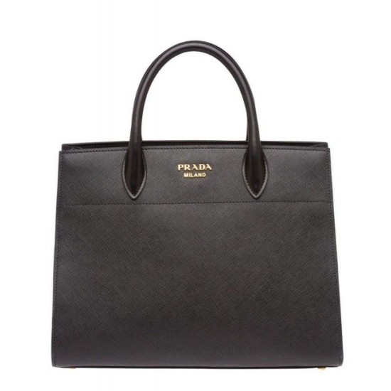 Riproduzione Fedele Prada Bibliotheque Borse 1BA049 Nero imitazioni Replica Alta Qualità Prada Bibliotheque Borse 1BA049 Nero