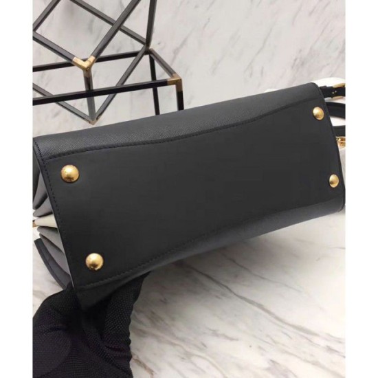 Riproduzione Fedele Prada Bibliotheque Borse 1BA049 Nero imitazioni Replica Alta Qualità Prada Bibliotheque Borse 1BA049 Nero