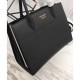 Riproduzione Fedele Prada Bibliotheque Borse 1BA049 Nero imitazioni Replica Alta Qualità Prada Bibliotheque Borse 1BA049 Nero