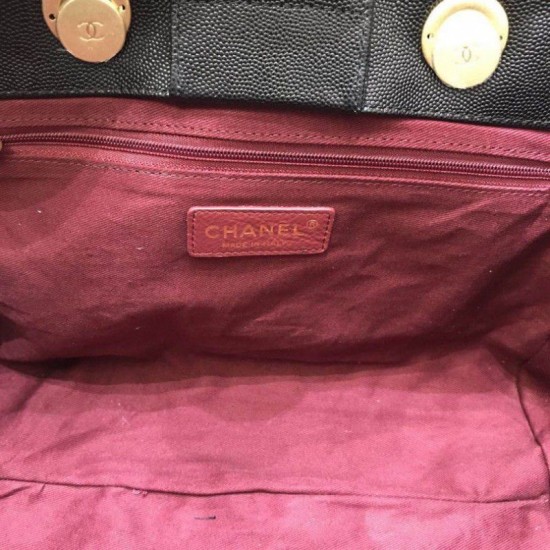 Riproduzione Fedele Grande Shopping Borse A57974 Nero imitazioni Replica Alta Qualità Grande Shopping Borse A57974 Nero