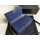 Riproduzione Fedele Boy Classic Chevron Flap Borse A67086 Blu imitazioni Replica Alta Qualità Boy Classic Chevron Flap Borse A67086 Blu
