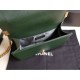 Riproduzione Fedele Boy Classica Chevron Flap Borse A67086 Verde imitazioni Replica Alta Qualità Boy Classica Chevron Flap Borse A67086 Verde