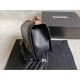 Replica Alta Qualità Boy Classic Flap Borse A67086 Nero Pelle di Agnello