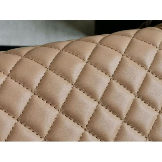 Riproduzione Fedele Boy Classic Flap Borse A67086 Albicocca Pelle di Agnello imitazioni Replica Alta Qualità Boy Classic Flap Borse A67086 Albicocca Pelle di Agnello