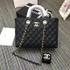 Riproduzione Fedele Grande Shopping Borse A57974 Nero imitazioni Replica Alta Qualità Grande Shopping Borse A57974 Nero