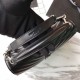 Riproduzione Fedele Dettagli perfetti YSL Saint Laurent Media Monogram Kate Chain Borse a tracolla Nero imitazioni Replica Alta Qualità Dettagli perfetti YSL Saint Laurent Media Monogram Kate Chain Borse a tracolla Nero