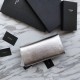 Replica Saint Laurent Classic Metallic Monogramme frizione Argento Outlet Saint Laurent Classic Metallic Monogramme frizione Argento imitazioni perfette