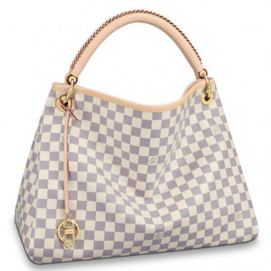 Borsa Artsy MM Damier Azur N40253 Dupe Perfetta Cloni Firmate Borsa Artsy MM Damier Azur N40253 imitazioni