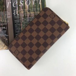 Pari Portafoglio Zippy Damier Ebene Canvas N60046 Pari Portafoglio Zippy Damier Ebene Canvas N60046