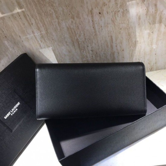 Pochette classica YSL Saint Laurent nera Dupe Perfetta Cloni Firmate Pochette classica YSL Saint Laurent nera imitazioni