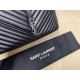 Replica Saint Laurent grandi borse Monogram universitari in nero di capra Imitazioni Replica perfette Saint Laurent grandi borse Monogram universitari in nero di capra